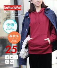 United Athle/【UNITED ATHLE / ユナイテッドアスレ】10オンス ヘビーウェイトフーデットパーカー 長袖無地スウェット 裏パイル 厚手 5214/504974528