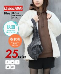 United Athle/【UNITED ATHLE / ユナイテッドアスレ】10オンス ヘビーウェイトフーデットパーカー 長袖無地スウェット 裏パイル 厚手 5214/504974528