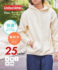 United Athle/【UNITED ATHLE / ユナイテッドアスレ】10オンス ヘビーウェイトフーデットパーカー 長袖無地スウェット 裏パイル 厚手 5214/504974528