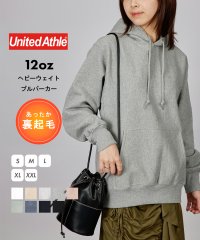 United Athle/【UNITED ATHLE / ユナイテッドアスレ】12oz トップス プルオーバー スウェット フーディー 長袖 パーカー 裏起毛 無地 5763/504974530