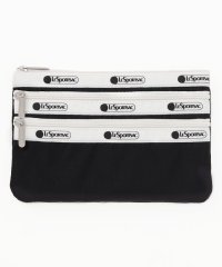 LeSportsac/3－ZIP COSMETICスペクテイターブラック/505923308