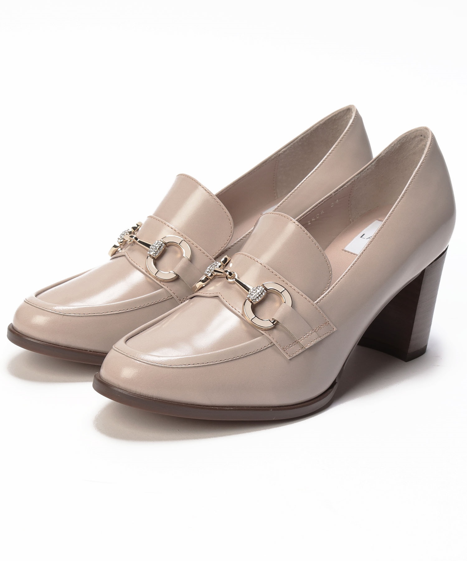 LANVIN en Bleu タンクソールＴストラップシューズ ローファー24㎝ LANVIN en Bleu（ランバンオンブルー）の「タンクソールT