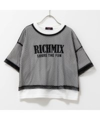 MAC HOUSE(kid's)/RICH MIX リッチミックス 5分袖メッシュTシャツアンサンブル 335577117/505940914