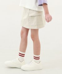 devirock/1分丈 カーゴ スカート (インパンツ付き) 子供服 キッズ 女の子 ボトムス スカート スカッツ インナーパンツ付ミニスカート /505951933