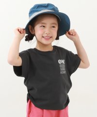 devirock/サイドギャザー 半袖Tシャツ 子供服 キッズ 女の子 トップス 半袖Tシャツ Tシャツ /505951939