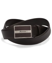 Aquascutum/アクアスキュータム Aquascutum アクアスキュータム AQUASCUTUM ベルト レザーベルト メンズ 本革 日本製 LEATHER BELT ブラッ/505953776