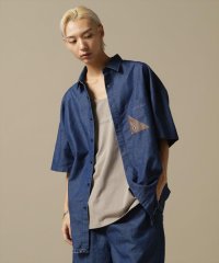 LHP/WHITELAND/OWL/DENIM S/S SHIRT/505955583