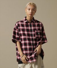 LHP/WHITELAND/OWL/OMBRE CHECK S/S SHIRT/505955585