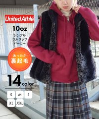 United Athle/ユナイテッドアスレ United Athle 【UNITED ATHLE】10.0オンス T/C スウェット フルジップ パーカー ジップアップ 長袖 無地 裏/505957352