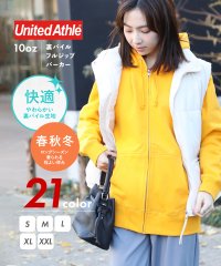 United Athle/【UNITED ATHLE】10.0オンス スウェット フルジップ パーカー 長袖フーディー 裏パイル 5213/505957354