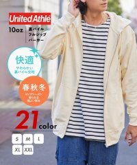 United Athle/ユナイテッドアスレ United Athle 【UNITED ATHLE】10.0オンス スウェット フルジップ パーカー 長袖フーディー 裏パイル 5213/505957354