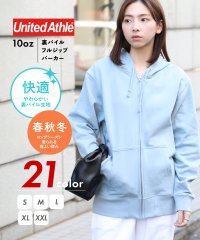 United Athle/【UNITED ATHLE】10.0オンス スウェット フルジップ パーカー 長袖フーディー 裏パイル 5213/505957354