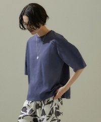 サロン　アダム　エ　ロペ/【WEB限定】フォルムスリーブクルーネックTシャツ【接触冷感・UVケア】/505957720