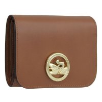 Longchamp/LONGCHAMP ロンシャン BOX TROT COMPACT WALLET ボックストロット コンパクト ウォレット 三つ折り 財布 レザー/505957785