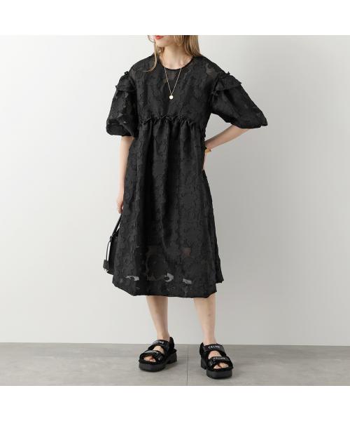 MEIMEIJ メイメイジェイ ミディ丈 ワンピース ベージュ 美品 フリル メイメイジェイ MEIMEIJ ワンピース M3EA15 コットン Aライン