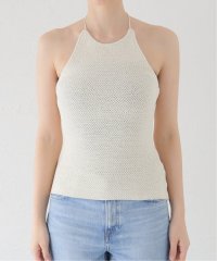 NOBLE/【le】CROCHET HALTER NECK/505958464