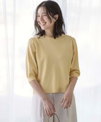 KUMIKYOKU(S SIZE)/【UVケア・接触冷感】MINA 6分袖ニットプルオーバー/505958542