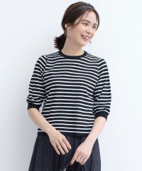 KUMIKYOKU（LARGE SIZE）/【8色展開・アンサンブル対応】MINA 6分袖ニットプルオーバー/505958552