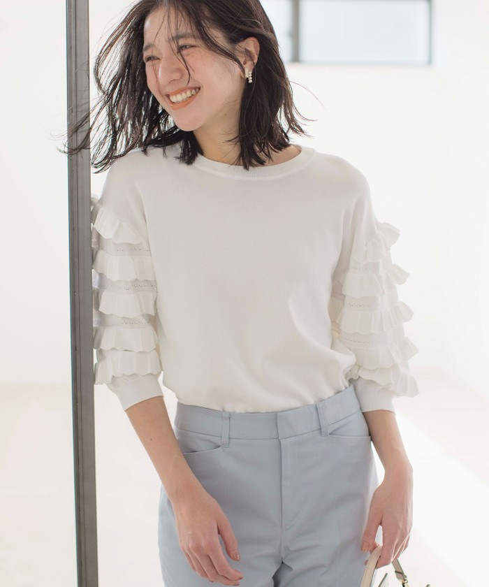 MARNI マルニ セーター ニット チュニック プルオーバー ロゴ