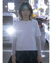 FURFUR/ハートカッティングTシャツ/505958814