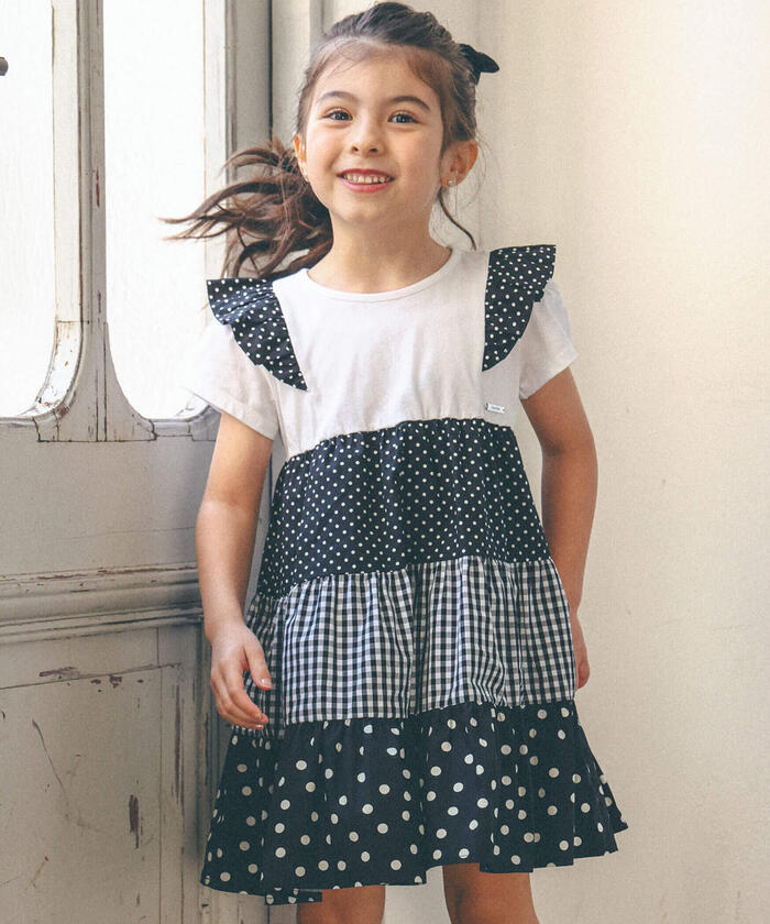 専用です‼️美品 ファミリア リバティー ワンピース 140 新品タグ【ファミリア】リバティ ワンピース 140