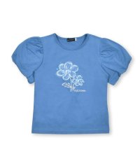 BeBe/バルーン袖オーガンジーフラワーTシャツ(90~150cm)/505935253