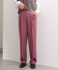 ad thie/アドティエ ad thie センターシームタックテーパードパンツ カラーパンツ 夏 秋/505937899
