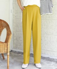 ad thie/アドティエ ad thie センターシームタックテーパードパンツ カラーパンツ 夏 秋/505937899
