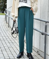 ad thie/アドティエ ad thie センターシームタックテーパードパンツ カラーパンツ 夏 秋/505937899