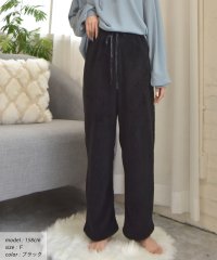 ad thie/アドティエ ad thie ボアロングパンツ ルームウエア もこもこ ゴム リボン 部屋着 リラックス あったか 秋冬 レディース/505937902