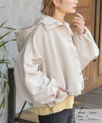 ad thie/アドティエ ad thie バルーンスリーブショート丈マウンテンパーカー 秋服 秋 冬服 冬/505937950