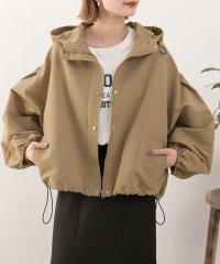 ad thie/アドティエ ad thie バルーンスリーブショート丈マウンテンパーカー 秋服 秋 冬服 冬/505937950