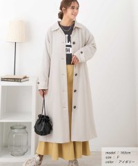 ad thie/ラグランスリーブ ステンカラーコート　春 春服 冬 冬服/505937954