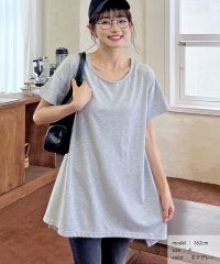 ad thie/イレギュラーヘム チュニックTシャツ 夏服 夏/505938012