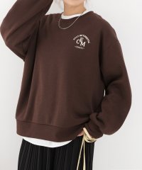 ad thie/ロゴプリント裏起毛BIGプルオーバー 秋服 冬服 秋 冬/505938042