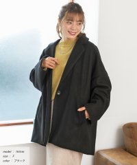 ad thie/ウールタッチ テーラードルーズコート 秋服 秋 冬服 冬/505938054