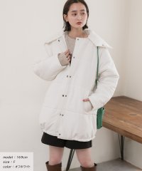 ad thie/スタンドカラー エコダウンコート 軽量 防寒 アウター ドロスト 秋服 秋 冬服 冬/505938059