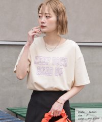 ad thie/アソートロゴ プリントTシャツ/505938116