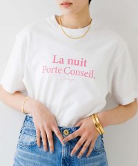 Rouge vif la cle/バックスクエアロゴTシャツ/505939420