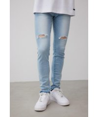 AZUL by moussy/AZUL DENIM クラッシュスキニー/505954321