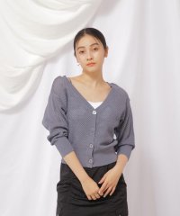 JILL by JILL STUART/メッシュユルカーディガン/505954374