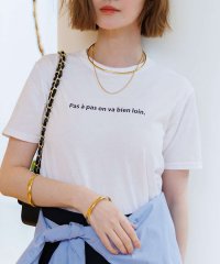 Rouge vif la cle/ロゴコンパクトTシャツ/505966713