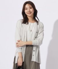 J.PRESS LADIES（LARGE SIZE）/【WEB限定カラーあり・洗える】SILKY RAYON STRETCH カーディガン/505967271