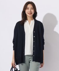 J.PRESS LADIES（LARGE SIZE）/【WEB限定カラーあり・洗える】SILKY RAYON STRETCH カーディガン/505967271