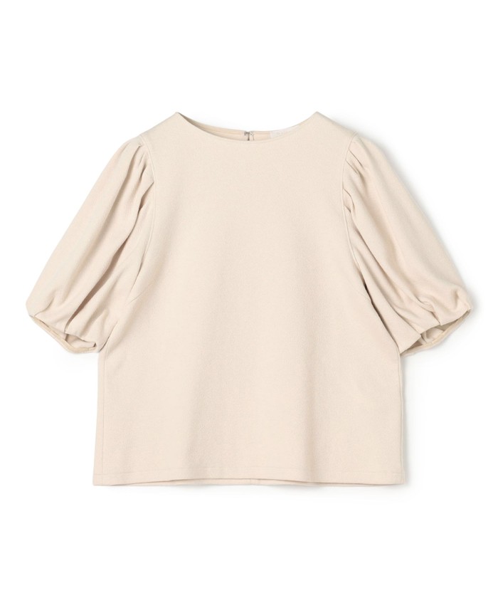 セール 50%OFF】ブリスタジャージー タックパフスリーブブラウス