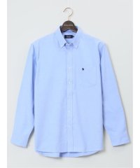 GRAND-BACK/【大きいサイズ】ポロ/POLO 綿混オックス ボタンダウン長袖シャツ メンズ シャツ カジュアル トップス インナー ギフト プレゼント ライトアウター カーデ/505967516