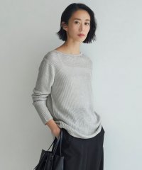 ICB（LARGE SIZE）/【洗える】 ペーパーブレンドシャインニット プルオーバー/505967715