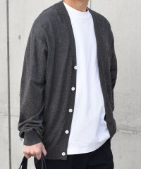 SHIPS any MEN/SHIPS any: 〈手洗い可能〉ハイゲージ リネンミックス サマー ニット カーディガン 24SS◇/505194662