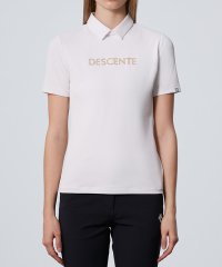 DESCENTE GOLF/【CRYSTAL COLLECTION】鹿の子半袖シャツ/505861769