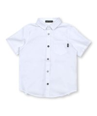 BeBe/コットンオックスMIXボタンシャツ(80~150cm)/505935234